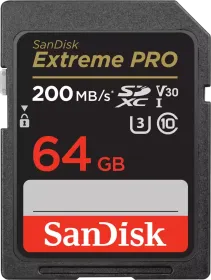 SanDisk Extreme Pro 64 GB UHS-I SDHC Memory Card