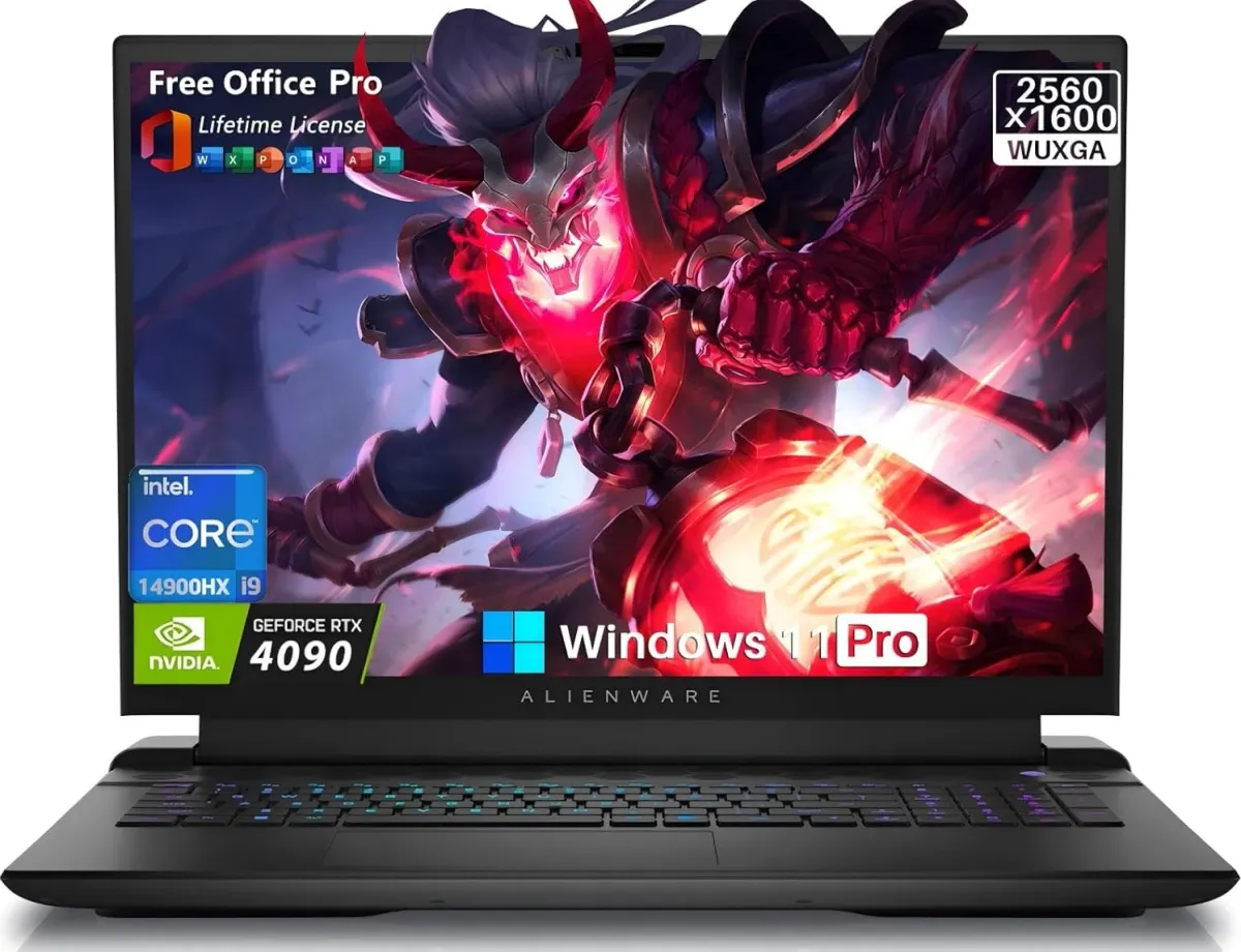 Dell Alienware M18 R2 Gaming Laptop (14th Gen Core i9/ 64GB/ 2TB SSD ...