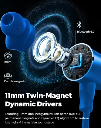 SoundPEATS Q40 HD Sports Wireless Neckband