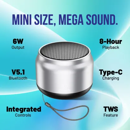 pTron Fusion Hook V2 6W Bluetooth Speaker