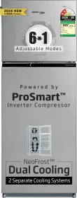 Voltas Beko RFF370C/2WPXIR0I0000GO 320 L 2 Star Double Door Refrigerator