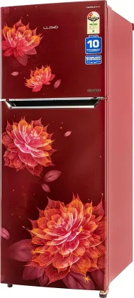 Lloyd GLFF342ASRT1PB 340 L 2 Star Double Door Refrigerator