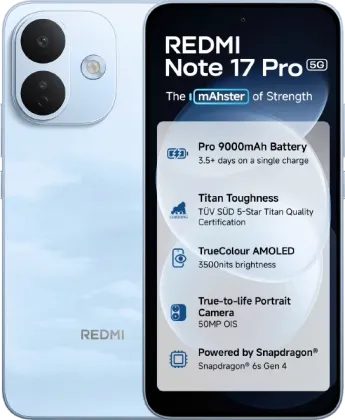 Xiaomi Redmi Note 17 Pro (8GB RAM + 256GB)