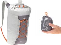 QUECHUA Ultra-Compact 20 Litre Waterproof Travel Backpack - Grey