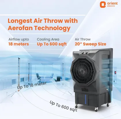 Orient Electric Stark 110 L Desert Air Cooler