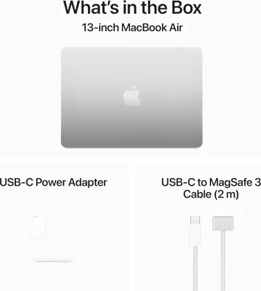 Apple MacBook Air 13 2024 Laptop (Apple M3/ 8GB/ 256GB SSD/ macOS)