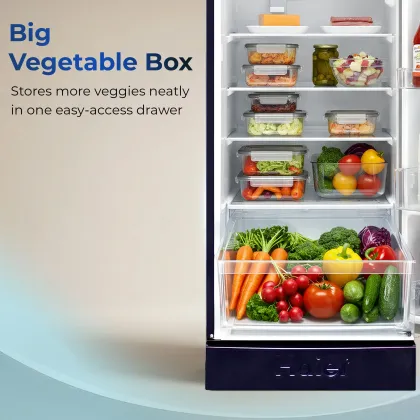 Haier HED-204MFBA-P 190 L 4 Star Single Door Refrigerator