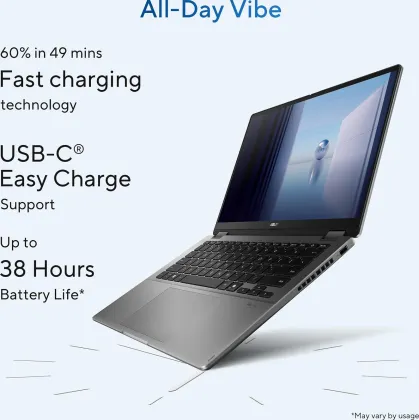Asus Vivobook 14 Flip (2026) TP3407AA-SG123WS AI Laptop (Intel Core Ultra 7 355/ 16GB/ 512GB SSD/Win11)