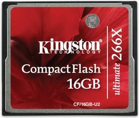 Kingston Compact Flash CF 16GB Memory Card Ultimate 266x