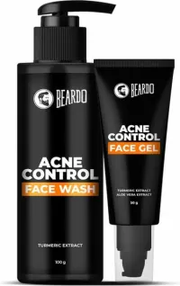 Beardo Acne Control Facewash & Acne Control Face Gel Combo
