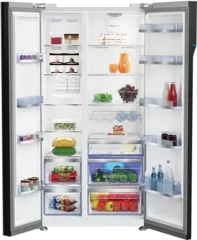 Voltas Beko RSB665XPRF 640 L Side By Side Refrigerator
