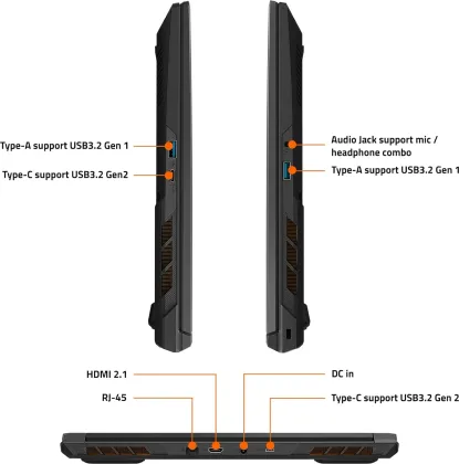 Gigabyte G6X 9KG-43US864SH Gaming Laptop (13th Gen Core i7/ 32GB/ 1TB SSD/ Win 11/ 8GB Graphics)