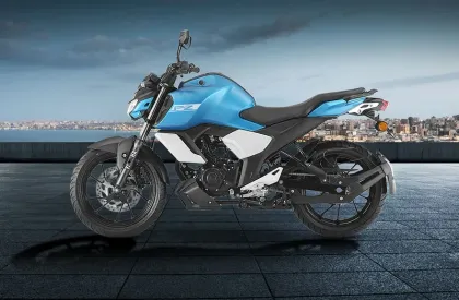 Yamaha FZ-X Matte Titan and Dark Matte Blue