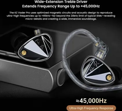 KZ Vader Pro Wired Earphones (Tuning Version)