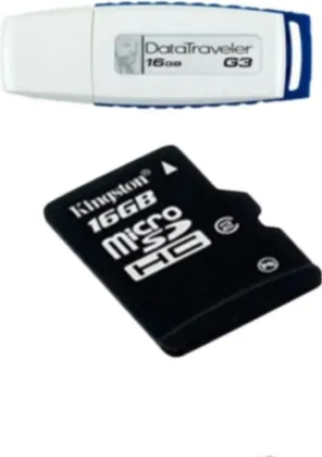 Kingston G3 16GB pen drive+ Kingston 16GB micro sd card - image 2