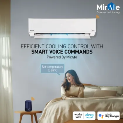 Panasonic CS/CU-EZ24BKYFM 2 Ton 3 Star 2025 Inverter Split AC