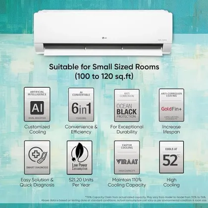 LG TS-Q12PNXE 1 Ton 3 Star 2025 Inverter Split AC