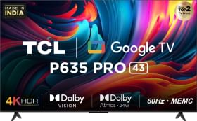 TCL P635 Pro 43 inch Ultra HD 4K Smart LED TV (43P635Pro)