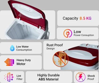 Power Guard PG85BGWASH 8.5 kg Top Load Washer Only