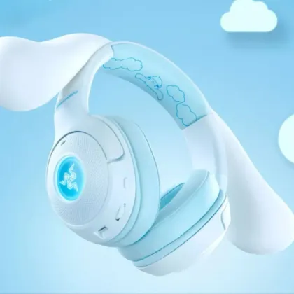 Razer Kraken Kitty V2 Wireless Headphones (Cinnamoroll edition)