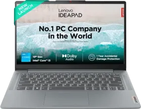 Lenovo IdeaPad Slim 3 14IRU8 82X60062IN Laptop (13th Gen Core i3/ 8GB/ 512GB SSD/ Win11)