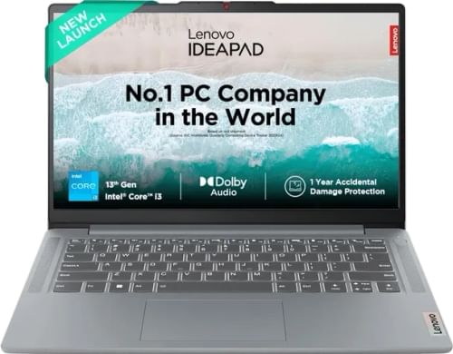 Lenovo IdeaPad Slim 3 14IRU8 82X60062IN Laptop (13th Gen Core i3/ 8GB/ 512GB SSD/ Win11)