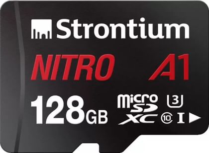 Strontium Nitro A1 128 GB SDXC UHS Class 3 100 MB/s Memory Card