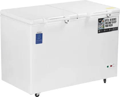 Haier HCC 400HC 379L Convertible Double Door Hard Top Deep Freezer