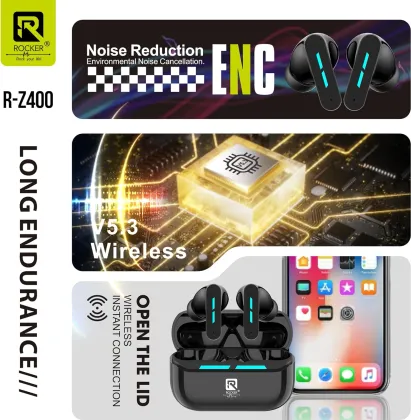 Rocker R-Z400 ENC AirPods True Wireless Earbuds