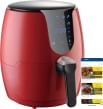 Solara Red AF-01LARGE 3.5L Digital Air Fryer