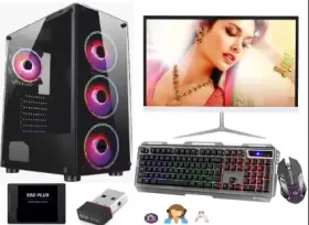 Zoonis Bold Gaming Desktop PC (1st Gen Core i7/ 8 GB RAM/ 500 GB HDD/ 128 GB SSD/ Win 10/ 2 GB Graphics)