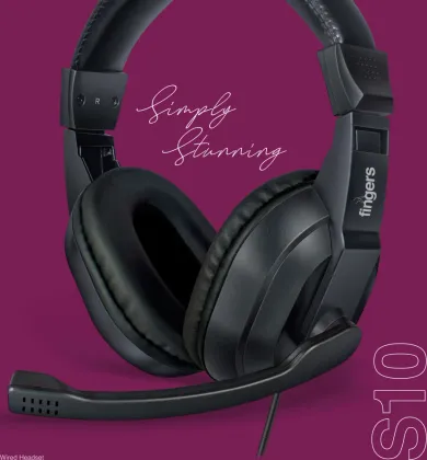 FINGERS S10 Wired Headphones