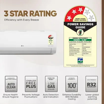 LG US-Q12CNXE 1 Ton 3 Star 2025 Inverter Split AC