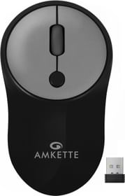 Amkette HushPro Arc Silent Wireless Optical Mouse