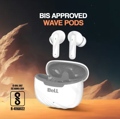 Bell Wave Pods True Wireless Earbuds