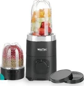 WisTec Nutri Blender 400W Juicer Mixer Grinder (2 Jars)