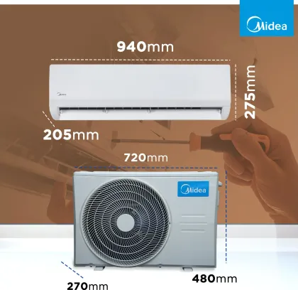 Midea MAI18SD3R36W0 1.5 Ton 3 Star 2026 Inverter Split AC