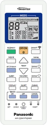 Panasonic XU18YKYF 1.5 Ton 5 Star Inverter Split AC