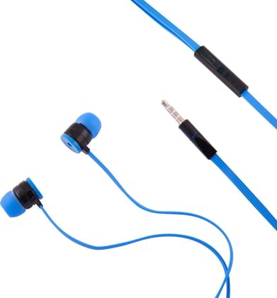 Smiledrive High Quality Flat Wired Earphones (Earbud)