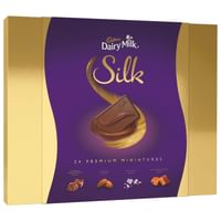 Cadbury Dairy Milk Silk Miniatures Chocolate Gift Box, 240g