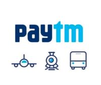 Flat 20% Cashback upto 1000 on Flight & Bus Bookings on Paytm