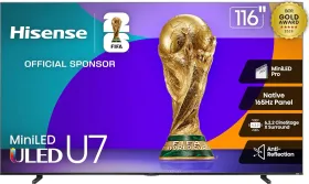 Hisense Class U7 Series 116 inch Ultra HD 4K Smart Mini LED TV (116U75QG)