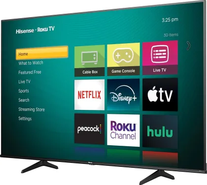 Hisense Class A6 Series 85 inch Ultra HD 4K Smart LCD TV (85A6NR)