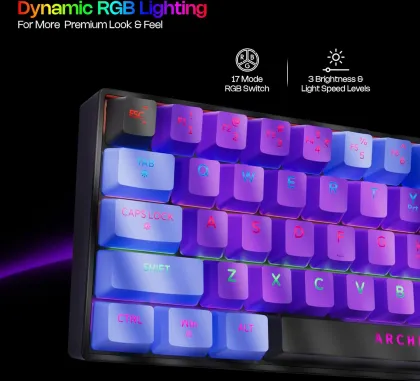 Archer Tech Lab Astra M400 Wired Mechanical Gaming Keyboard - image 4