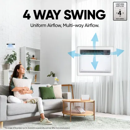 LG AW-Q18WUZA 1.5 Ton 5 Star 2026 Inverter Window AC