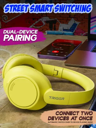 TRIGGR Punkheadz Z4 Wireless Headphones