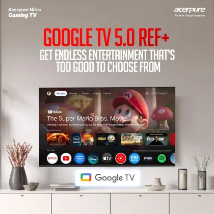 Acerpure AP55UG75PNTO5 55 inch Ultra HD 4K Smart QLED TV