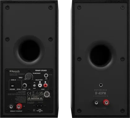 Klipsch Reference R-40PM Powered Bookshelf Speakers