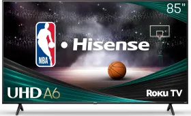 Hisense Class A6 Series 85 inch Ultra HD 4K Smart LCD TV (85A6NR)