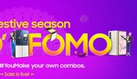 Samsung NOMO FOMO Festive Season Sale: Deals on Mobiles, Electronics, Appliances & more